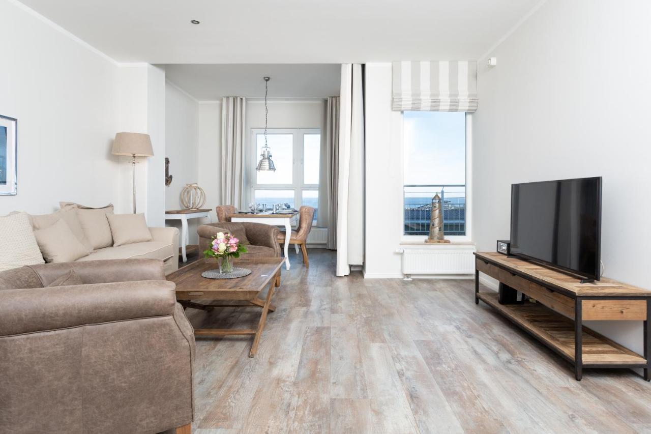 בינץ Strandnahe Fewos Mit Meerblick Und Dachterrasse, Residenz Bel Vital - Kategorie E חדר תמונה